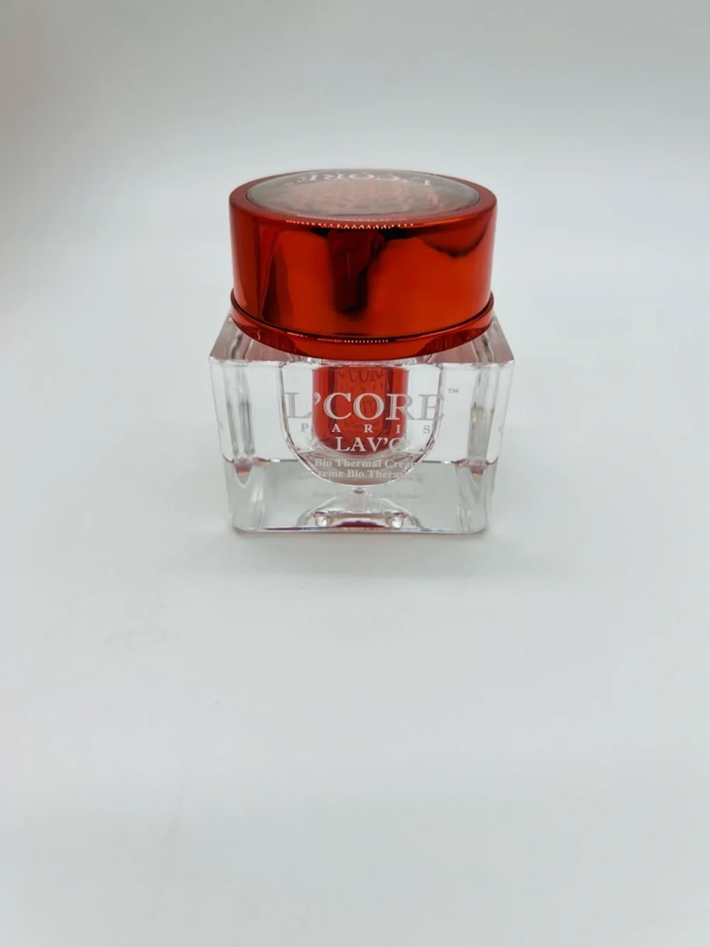 L'CORE Paris LAV’O Bio Ruby Infused Thermal Cream  -  1 ounce NIB